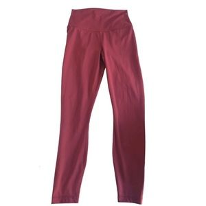 Sangria Yogalicious "Lux" Elastic Free Waistband High‎ Rise 7/8 Ankle Length